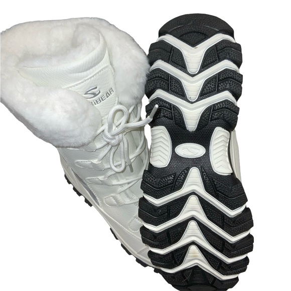 HOBIBEAR Women’s 🌸Faux Fur🌸 Anti-Slip Waterproof Winter Snow Boots - SZ 9 - Picture 11 of 16